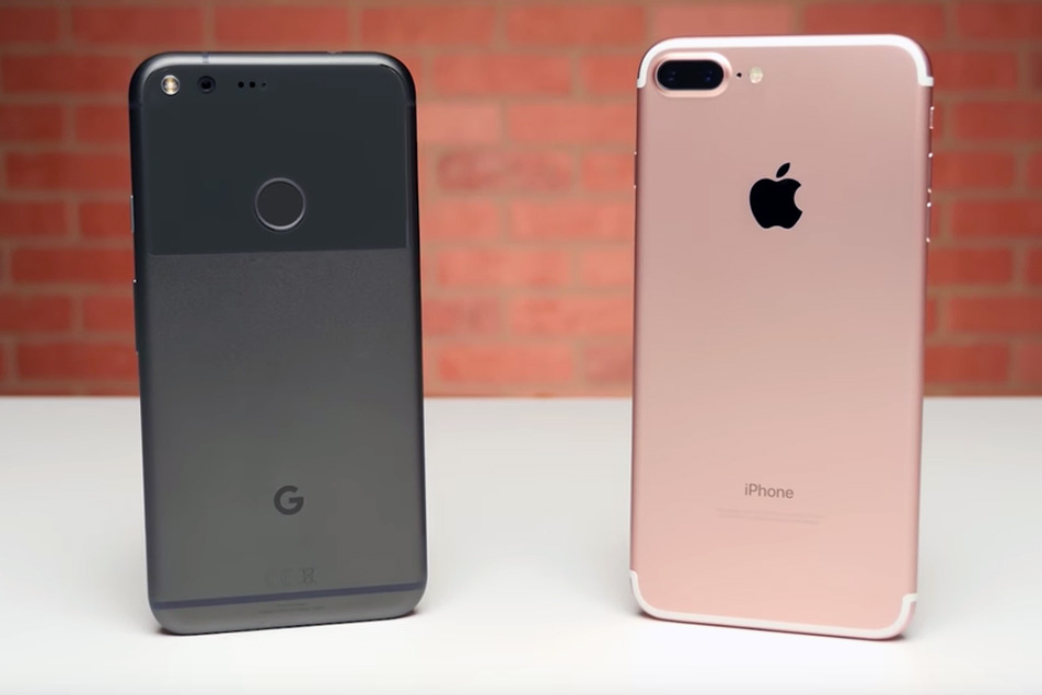 pixel 2 vs. iPhone 8, iPhone 8, Pixel 2, Pixel XL 2